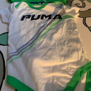 Puma onesies 6-9 months